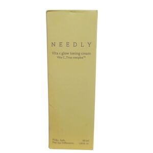 Needly Vita C Glow Toning Cream Brightening Cream Anti Aging 1.69oz Sealed